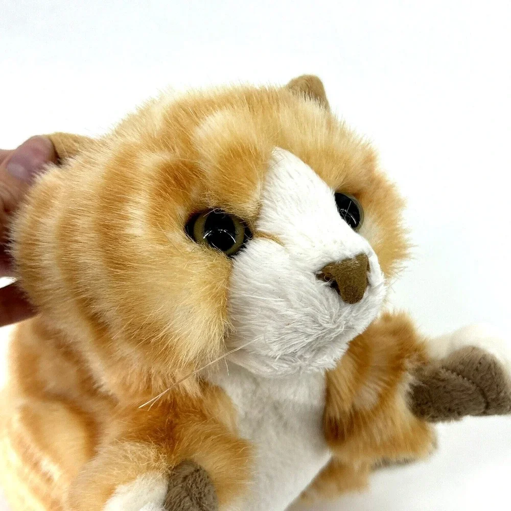 FOLKMANIS Puppet Orange Tabby Cat Kitten 9
